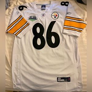 Reebok Authentic Steelers Super Bowl XLIII Heinz Ward Jersey size 54 (xl)